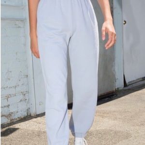 Brandy Melville rosa light blue sweatpants